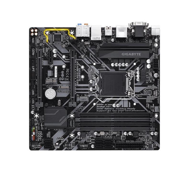 M4L-80127256 Gigabyte Tech H370M D3H GSM Motherboard