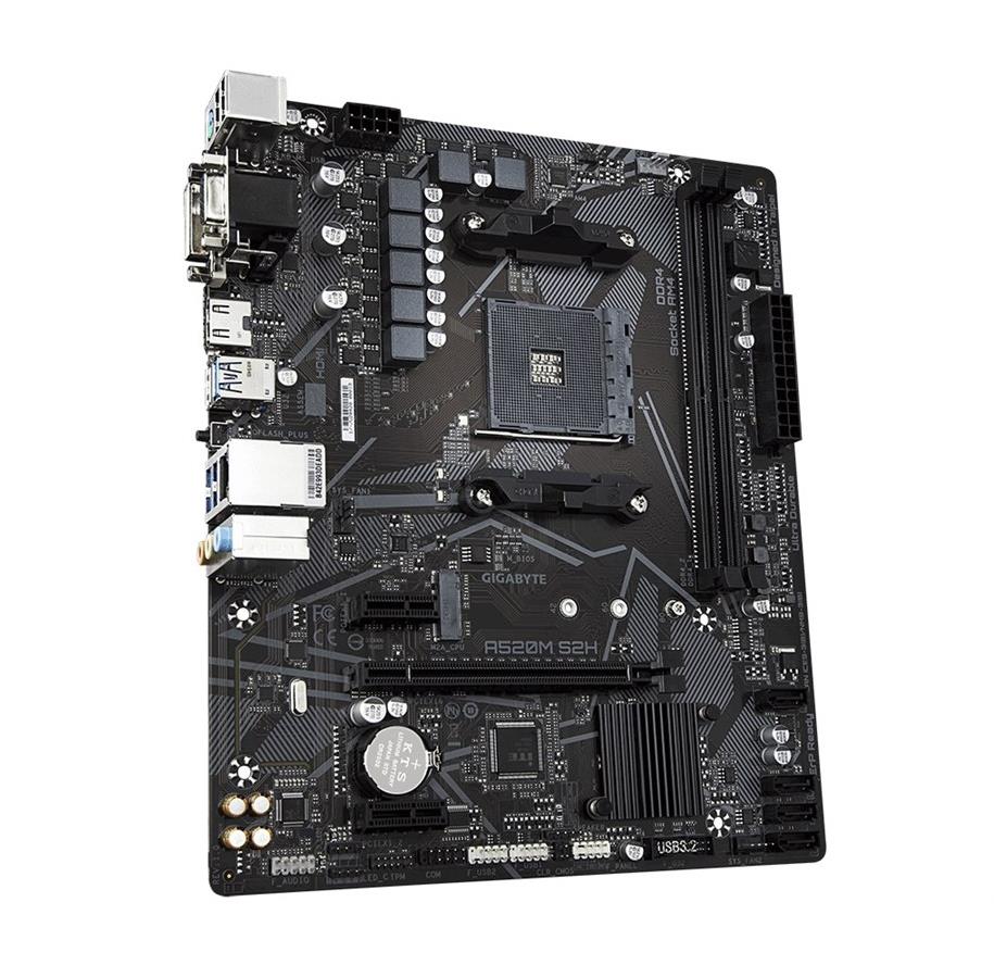 M4L-80134493 Gigabyte Tech A520M S2H Motherboard