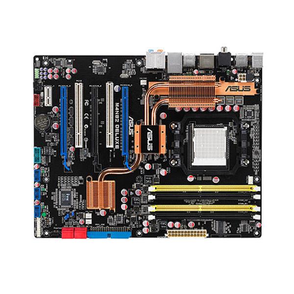 M4N82DELUXE ASUS Socket AM3/Am2+AM2 Nvidia nForce 980a SLI Chipset AMD Phenom II/ Athlon II/ Phenom/ Athlon/ Sempron Processors Support 4x DIMM 5x SATA 3.0Gb/s ATX Motherboard (Refurbished)