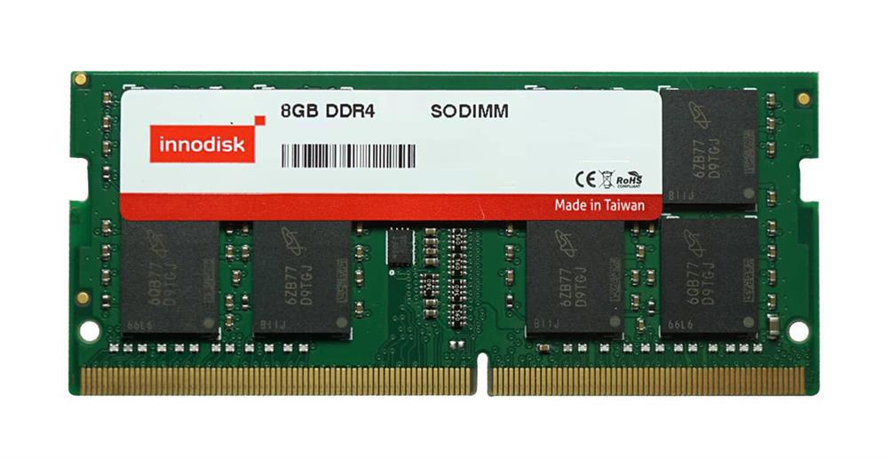 M4S0-8GS1NCUN Innodisk 8GB PC4-23400 DDR4-2933MHz non-ECC Unbuffered CL21 260-Pin SoDimm 1.2V Single Rank Memory Module