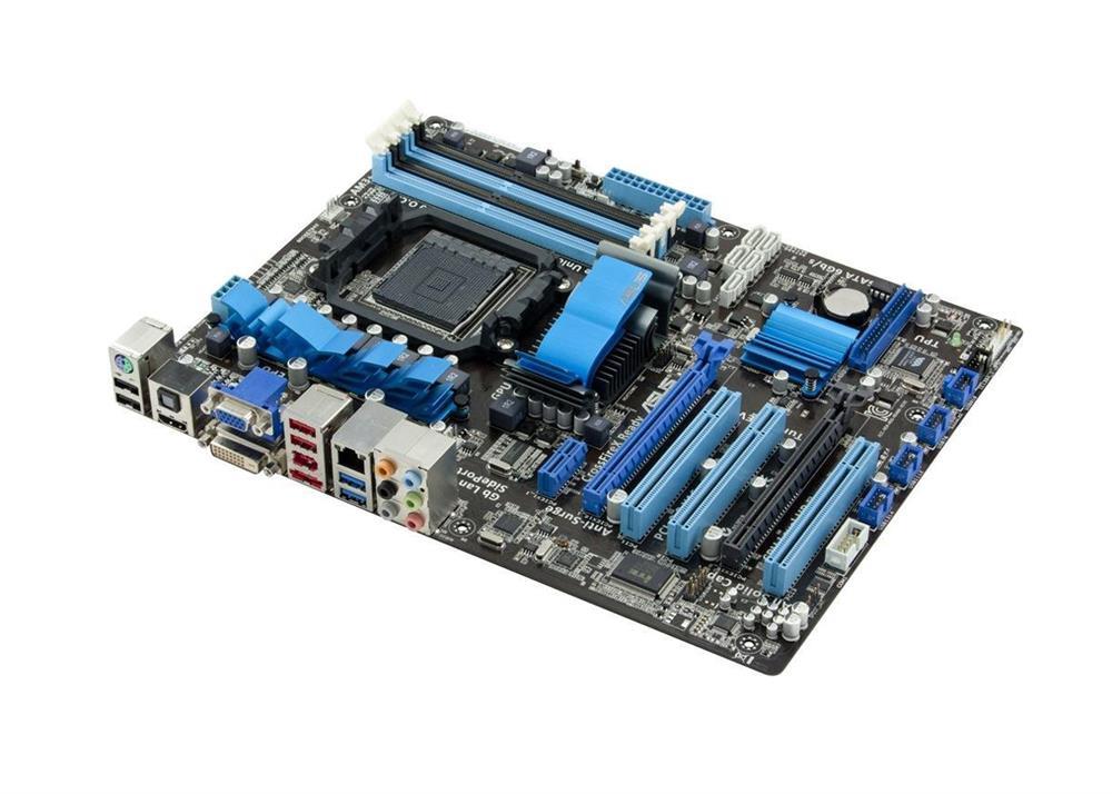 M5A88-V ASUS Socket AM3+ AMD 880/ SB850 Chipset AMD FX Phenom II/ AMD Athlon II/ AMD Sempron 100 Series Processors Support DDR3 4x DIMM 5x SATA 6.0Gb/s ATX Motherboard (Refurbished)