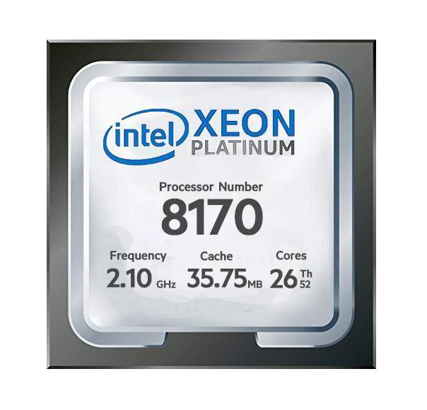M640-8170 Dell 2.10GHz 10.40GT/s UPI 35.75MB L3 Cache Socket LGA3647 Intel Xeon Platinum 8170 26-Core Processor Upgrade