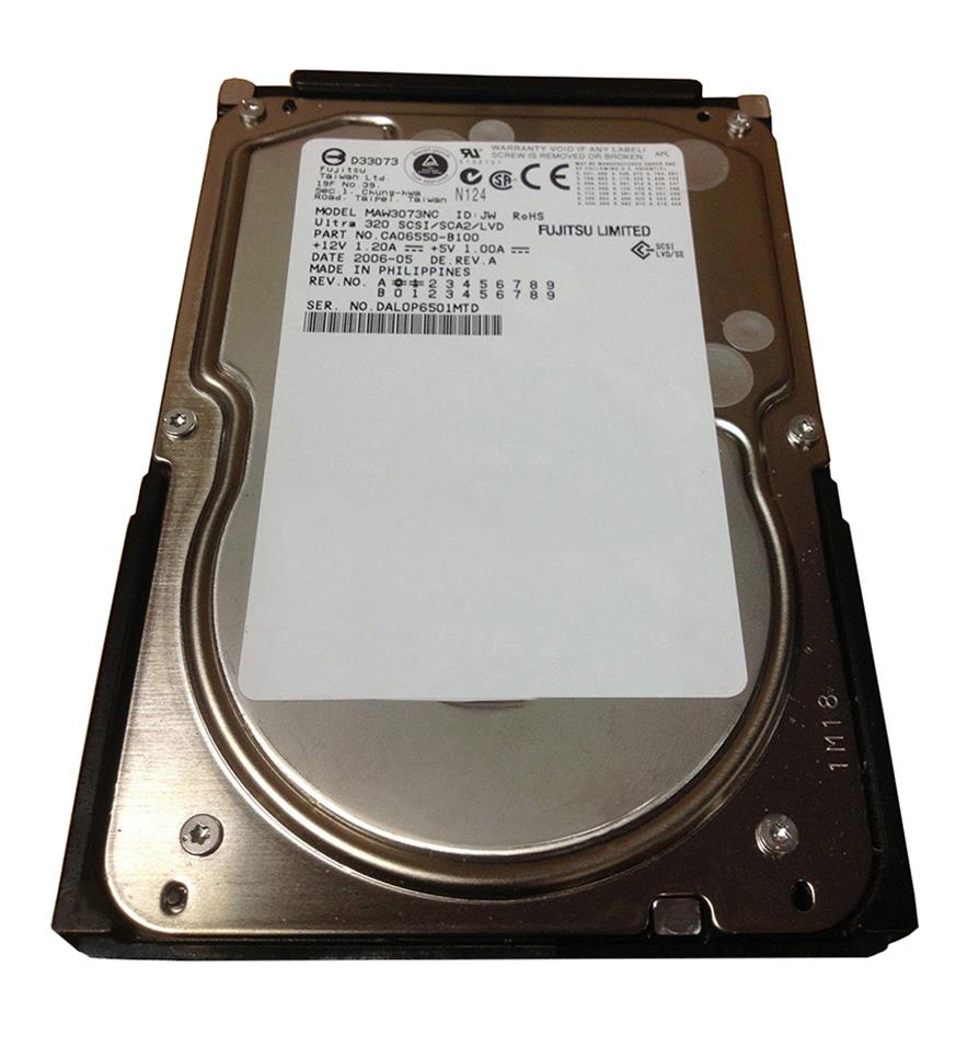 MAW3073NC Fujitsu Enterprise 73.5GB 10000RPM Ultra-320 SCSI 80-Pin 8MB Cache 3.5-inch Internal Hard Drive
