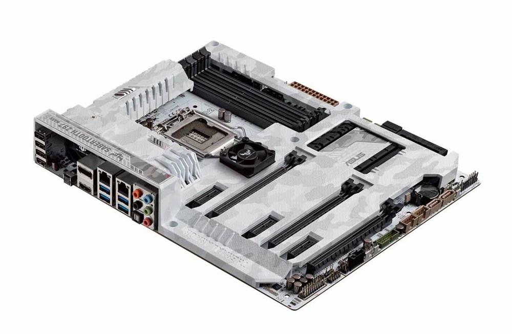 MB-SZ97MKS ASUS SABERTOOTH Z97 MARK S Socket LGA 1150 Intel Z97 Chipset 5th/New 4th/4th Generation Core i7 / i5 / i3 / Pentium / Celeron Processors Support DDR3 4x DIMM 6x SATA 6.0Gb/s ATX Motherboard (Refurbished)