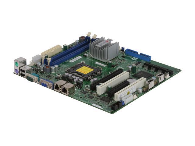 MB-X7SLML SuperMicro X7SLM-L Socket LGA775 Intel 945GC Chipset Core 2 Duo/ Pentium 4/ Pentium D/ Celeron D Processors Support DDR2 2x DIMM 4x SATA 3.0Gb/s Micro-ATX Motherboard (Refurbished)