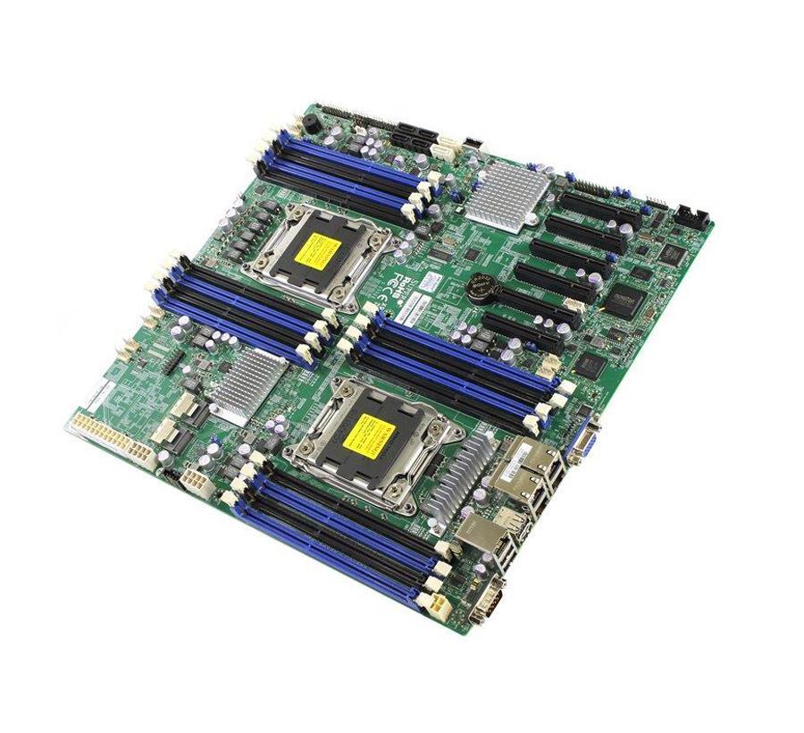 MB-X9DRD-7LN4F-SSG SuperMicro X9DRD-7LN4F-SSG Dual Socket LGA 2011 Intel C602J Chipset Intel Xeon E5-2600/E5-2600 v2 Series Processors Support DDR3 16x DIMM 4x SATA2 3.0Gb/s E-ATX server Motherboard (Refurbished)