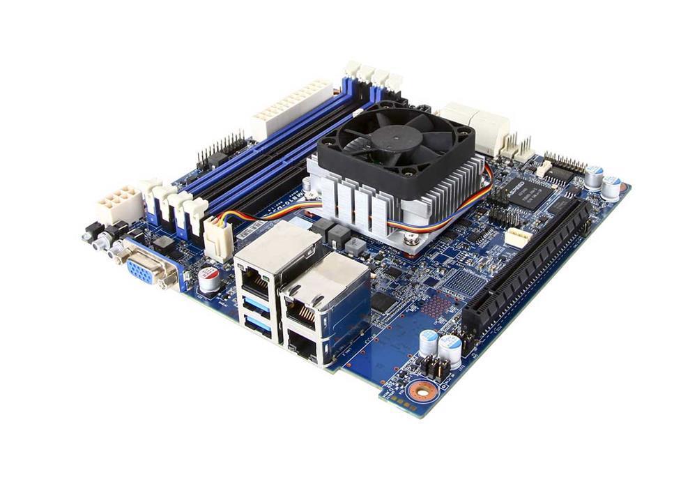 MB10-DS0(rev.1.0) Gigabyte Socket BGA 1667 Xeon D-1540 Processors Support DDR4 4x DIMM 6x SATA 6.0Gb/s Mini-ITX Server Motherboard (Refurbished)
