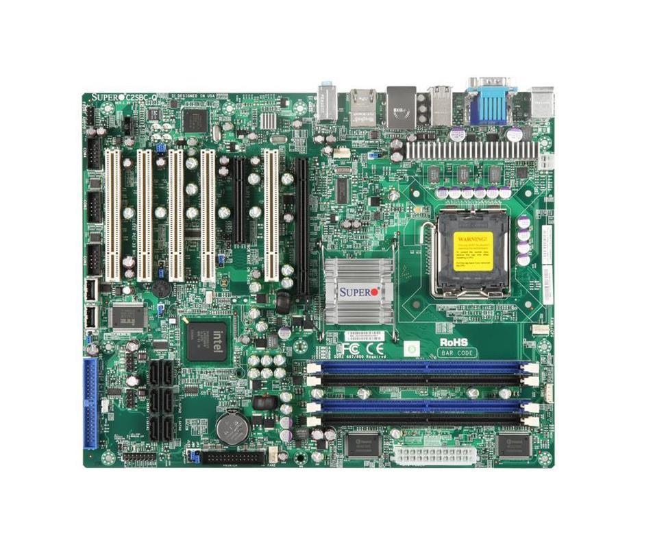 MBC2SBCQB SuperMicro C2sbc-q-b LGA775 Intel Q35 DDR2 Av2GBe Atx Server Motherboard (Refurbished)