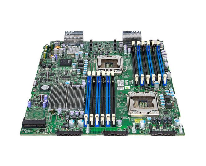 MBD-B8DTE-O-P SuperMicro B8DTE Dual Socket LGA 1366 Intel 5500 Chipset Xeon X5600/E5600/L5600 Series Processors Support DDR3 12x DIMM SATA 3.0Gbs/s Server Motherboard for SBI-7426T-T3 Server (Refurbished)