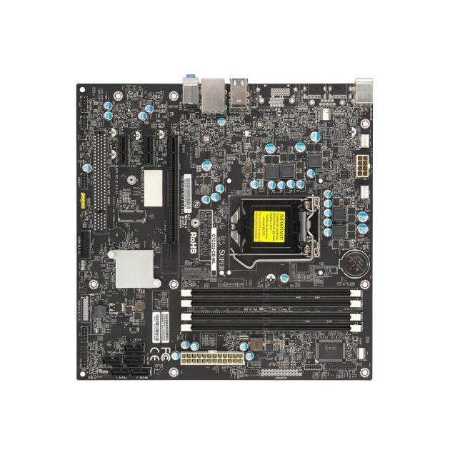 MBD-C7C232-CB-ML-B SuperMicro C7C232-CB-ML Socket H4 LGA 1151 Intel C232 Chipset Intel Core i7 / i5 / i3 / Series Intel Xeon E3-1200 v5/v6 Processors Support DDR4 4x DIMM 5x SATA 6.0Gb/s Micro-ATX Server Motherboard (Refurbished)