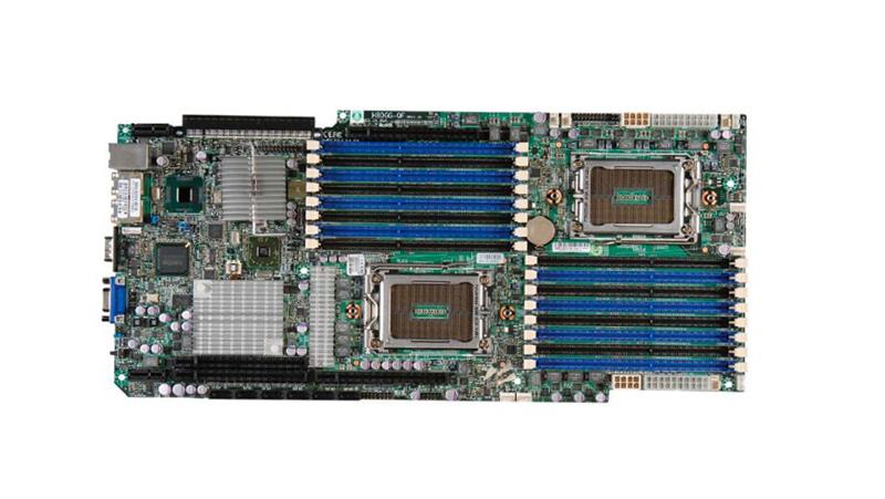MBD-H8DGG-QF-B SuperMicro Socket G34 AMD SR5690 + SP5100 Chipset AMD Opteron 6100/6200 Series Processors Support DDR3 16x DIMM 6x SATA2 3.0Gb/s Proprietary Server Motherboard (Refurbished)
