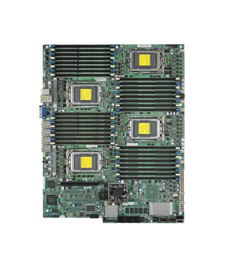 MBD-H8QG7-LN4F-B SuperMicro H8QG7-LN4F Socket G34 AMD SR5690 + SP5100 Chipset AMD Opteron 6000 Series Processors Support DDR3 32x DIMM 6x SATA2 3.0Gb/s SWTX Motherboard (Refurbished)