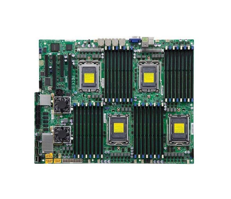 MBD-H8QGI-LN4F-B SuperMicro Socket G34 AMD SR5690 + SP5100 Chipset AMD Opteron 6000 Series Processors Support DDR3 32x DIMM 6x SATA2 3.0Gb/s SWTX Server Motherboard (Refurbished)