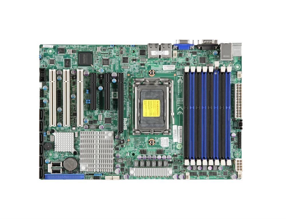 MBD-H8SGL-F-B SuperMicro H8SGL-F Socket G34 AMD SR5650 + SP5100 Chipset AMD Opteron 6100 Processor Support DDR3 8x DIMM 6x SATA2 3.0Gb/s ATX Sever Motherboard (Refurbished)