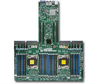 MBD-X10DRG-OT+-CPU-B SuperMicro X10DRG-OT+-CPU Dual Socket LGA 2011 Intel C612 Chipset Xeon E5-2600 v4/v3 Processors Support DDR4 24x DIMM 10x SATA3 6.0Gb/s Proprietary Server Motherboard (Refurbished)