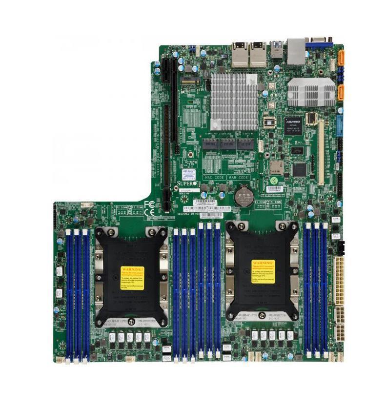 MBD-X11DDW-L-O SuperMicro X11DDW-L Socket LGA 3647 Intel C621 Chipset 2nd Generation Intel Xeon Scalable Processors Support DDR4 12x DIMM 14x SATA3 6.0Gb/s Proprietary Server Motherboard (Refurbished)