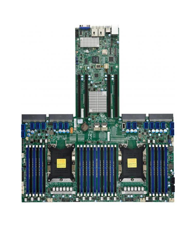 MBD-X11DPG-OT-CPU SuperMicro Socket LGA 3647 Intel C622 Chipset Intel Xeon Scalable Processors Support DDR4 24x DIMM 8x SATA3 6.0Gb/s Proprietary Server Motherboard (Refurbished)