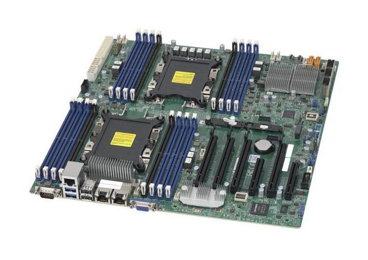 MBD-X11DPI-T-B SuperMicro X11DPI-T Socket P LGA-3647 Intel C621 Chipset Intel Xeon Scalable Processors Support DDR4 16x DIMM 14x SATA3 6.0Gb/s Extended-ATX Server Motherboard (Refurbished)
