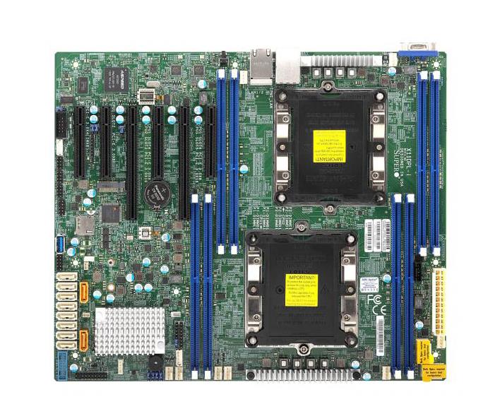 MBD-X11DPL-i SuperMicro Dual Socket LGA 3647 Intel C621 Chipset Intel Xeon Scalable Processors Support DDR4 8x DIMM 10x SATA3 6.0Gb/s ATX Server Motherboard (Refurbished)