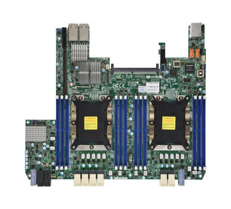 MBD-X11DSN-TSQ SuperMicro X11DSN-TSQ Dual Socket LGA 3647 2nd Generation Intel Xeon Scalable Processors Support DDR4 12x DIMM Proprietary Server Motherboard (Refurbished)