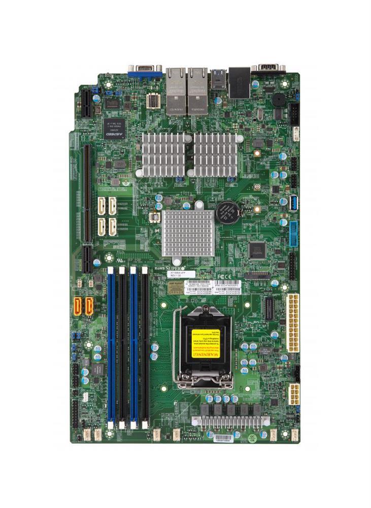 MBD-X11SSW-4TF-B SuperMicro X11SSW-4TF Socket H4 LGA 1151 Xeon E3-1200 v5/v6 Intel C236 Chipset DDR4 4x DIMM 6x SATA3 6.0Gb/s Proprietary Server Motherboard (Refurbished)