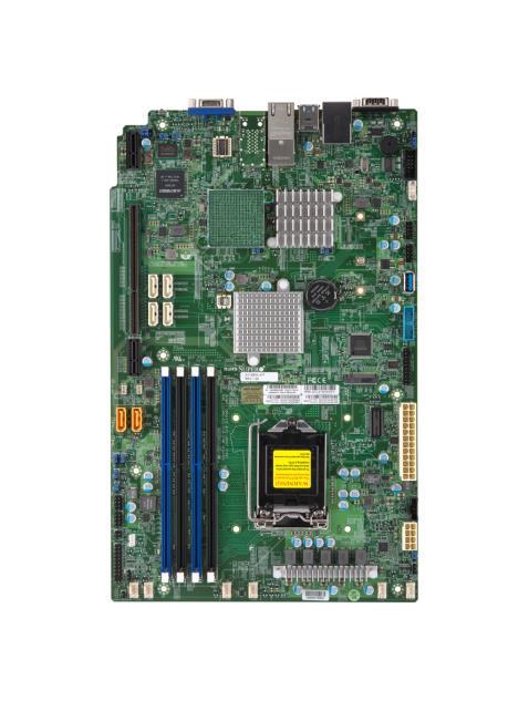 MBD-X11SSW-TF-B SuperMicro X11SSW-TF Single Socket LGA 1151 Intel C236 Chipset Xeon E3-1200 v5/v6 Processors Support DDR4 4x DIMM 6x SATA3 6.0Gb/s Proprietary Server Motherboard (Refurbished)