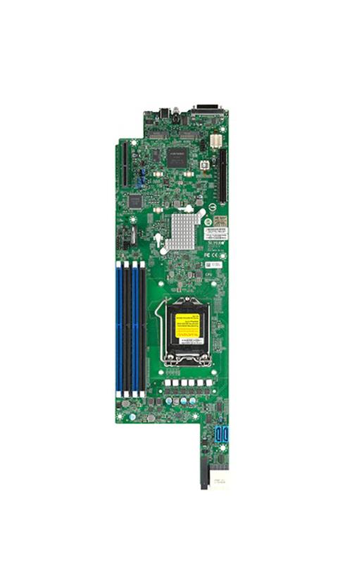 MBD-X12STD-F SuperMicro X12STD-F Single Socket LGA 1200 Intel C256 Chipset Intel Xeon E-2300 / Pentium Processors Support DDR4 4x DIMM 2x SATA3 6.0Gb/s Proprietary Server Motherboard (Refurbished)