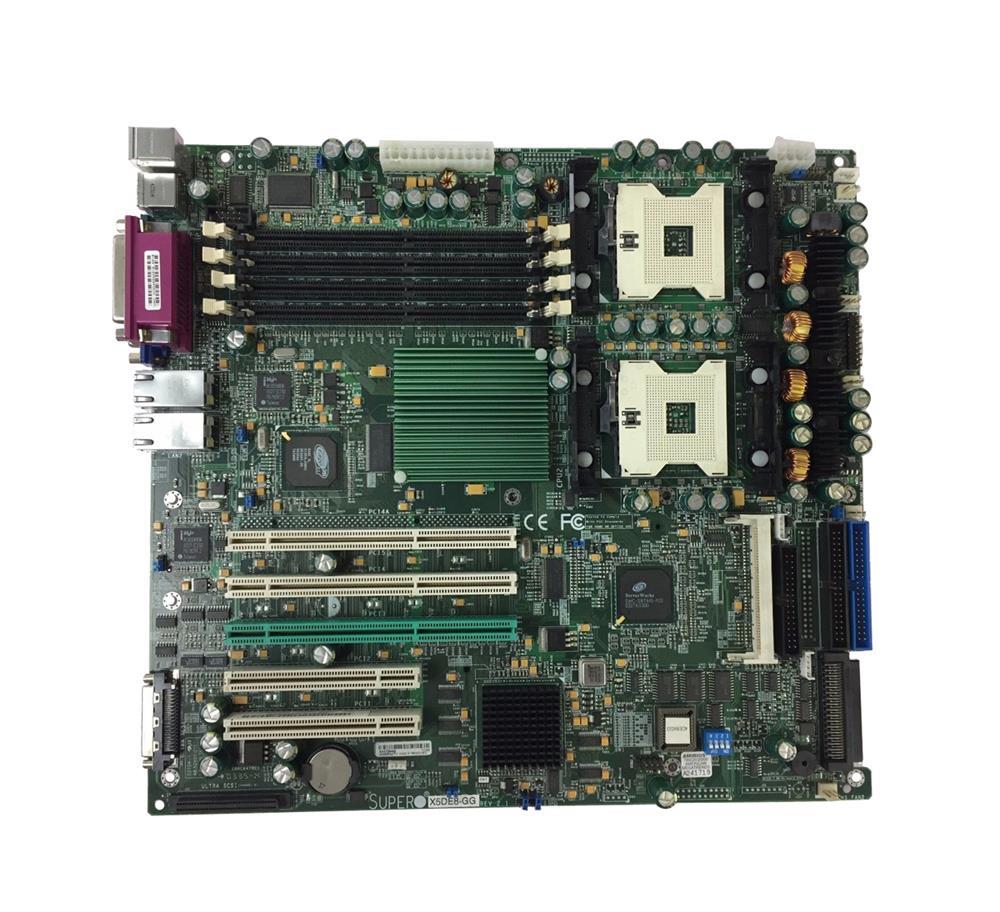 MBD-X5DE8-GG SuperMicro X5DE8-GG Socket mPGA604 Serverworks GC-SL Chipset Extended ATX Server Motherboard (Refurbished)