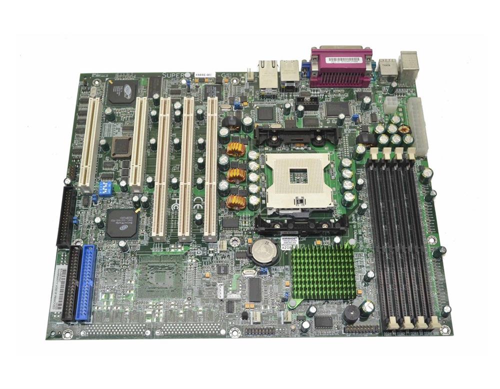 MBD-X5SSE-G-B SuperMicro X5SSE-G Socket mPGA604 Serverworks GC-SL Chipset Intel Xeon Processors Support DDR 4x DIMM Dual ATA/100 IDE ATX Server Motherboard (Refurbished)