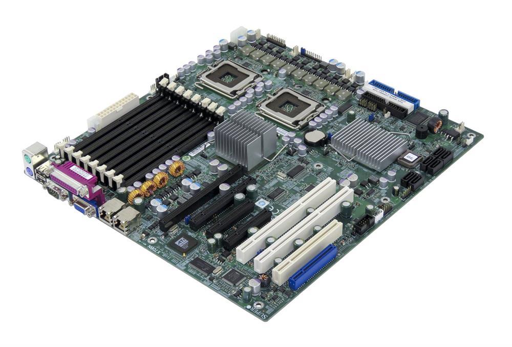 MBD-X7DBN-B SuperMicro X7DBN Dual Socket LGA 771 Intel 5000P Chipset 64-Bit Intel Xeon Processors Support DDR2 8x DIMM 6x SATA 3.0Gb/s Extended-ATX Server Motherboard (Refurbished)