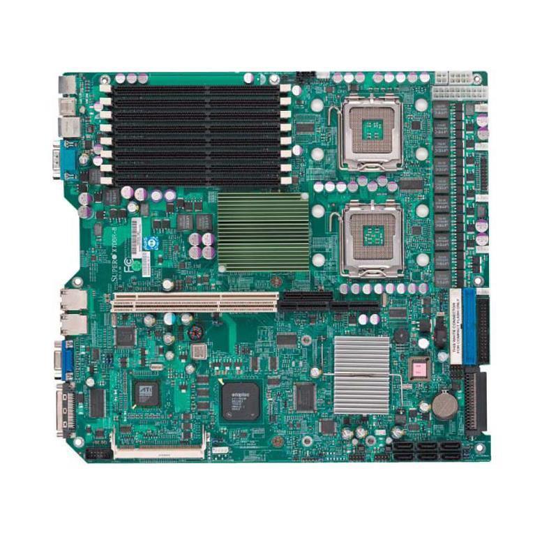 MBD-X7DBR-8-B SuperMicro X7DBR-8 Dual Socket LGA 771 Intel 5000 Chipset Quad & Dual 64-Bit Xeon Processors Support DDR2 8x DIMM 6x SATA 3.0Gb/s Extended-ATX Server Motherboard (Refurbished)