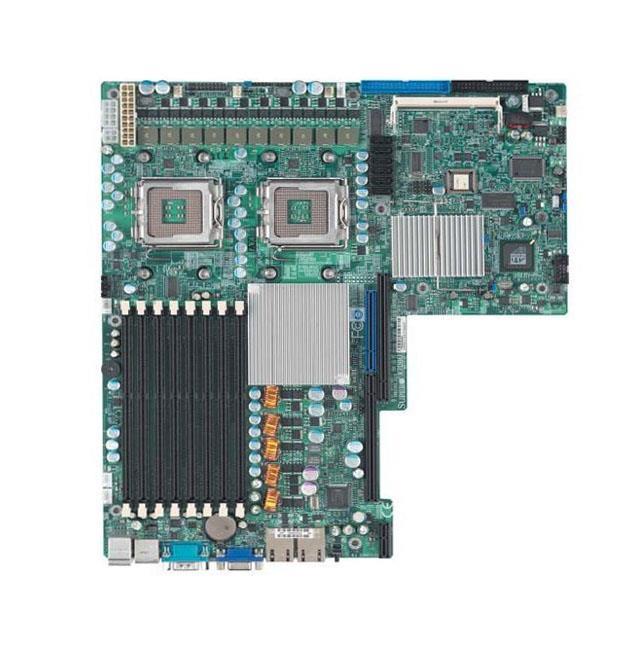 MBD-X7DBU-B SuperMicro X7DBU Dual Socket LGA 771 Intel 5000P Chipset Dual 64-Bit Intel Xeon Processors Support DDR2 8x DIMM 6x SATA 3.0Gb/s Proprietary Server Motherboard (Refurbished)