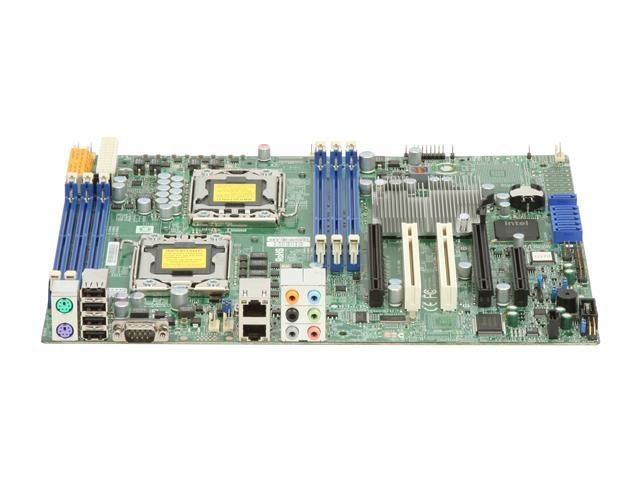 MBD-X8DAL-I SuperMicro X8DAL-I Dual Socket LGA 1366 Intel 5500 Chipset Intel Xeon 5600/5500 Series Processors Support DDR3 6x DIMM 6x SATA2 3.0Gb/s ATX Server Motherboard (Refurbished)