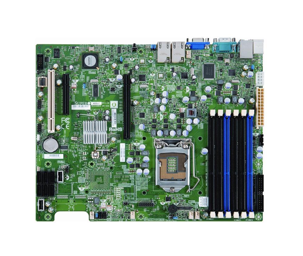 MBD-X8SIE-LN4F-B SuperMicro X8SIE-LN4F Socket LGA 1156 Intel 3420 Chipset Intel Xeon X3400/L3400 Series Processors Support DDR3 6x DIMM 6x SATA 3.0Gb/s ATX Server Motherboard (Refurbished)