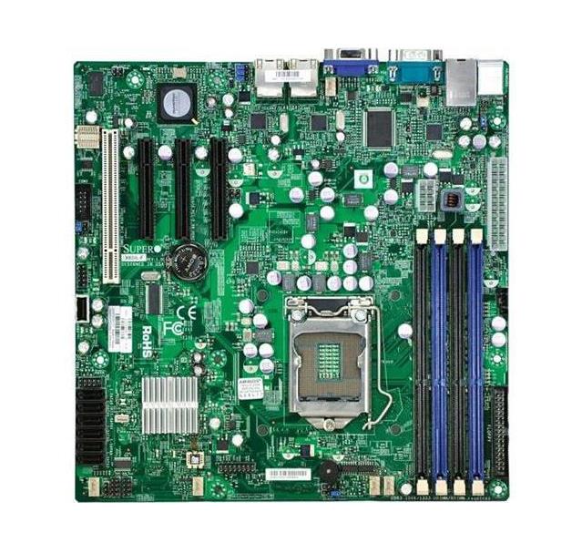 MBD-X8SIL-V-B SuperMicro X8SIL-V Socket LGA 1156 Intel 3420 Chipset Intel Xeon X3400/L3400 Series / Core i3 / Pentium Processors Support DDR3 4x DIMM 6x SATA 3.0Gb/s Micro-ATX Server Motherboard (Refurbished)