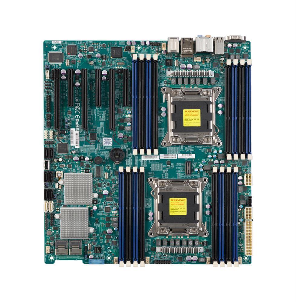 MBD-X9DA7 -O SuperMicro X9DA7 Dual Socket LGA 2011 Intel C602 Chipset Intel Xeon E5-2600/E5-2600 v2 Processors Support DDR3 16x DIMM 6x SATA2 3.0Gb/s E-ATX Server Motherboard (Refurbished)