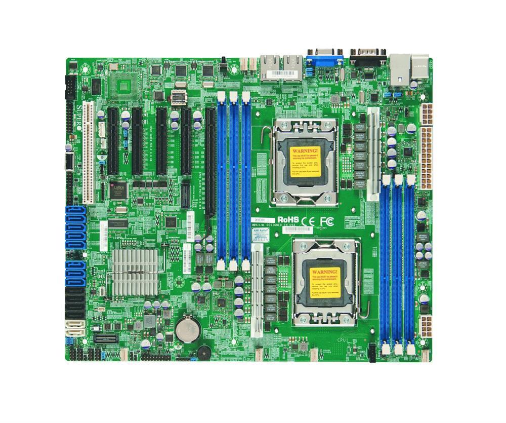 MBD-X9DBL-I SuperMicro X9DBL-I Socket LGA 1356 Intel C602 Chipset Intel Xeon E5-2400 v2 Processors Support DDR3 6x DIMM 2x SATA3 6.0Gb/s Extended-ATX Server Motherboard (Refurbished)