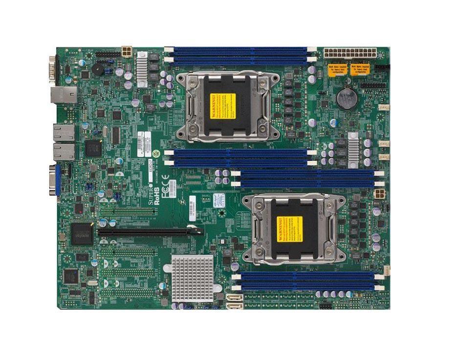MBD-X9DRD-LF-O SuperMicro X9DRD-LF Dual Socket LGA 2011 Intel C602 Chipset Xeon E5-2600/ E5-2600 v2 Series Processors Support DDR3 8x DIMM 2x SATA3 6.0Gb/s E-ATX Server Motherboard (Refurbished)