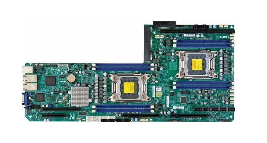 MBD-X9DRG-HF+PlusII-P SuperMicro X9DRG-HF+II Dual Socket LGA 2011 Intel C602 Chipset Xeon E5-2600/ E5-2600 v2 Processors Support DDR3 16x DIMM 4x SATA2 3.0Gb/s Proprietary Server Motherboard (Refurbished)