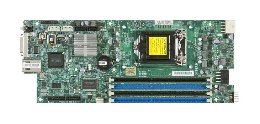 MBD-X9SCE-F SuperMicro X9SCE-F Single Socket LGA 1155 Intel C204 Chipset Intel Xeon E3-1200/E3-1200 v2 / 2nd/3rd Generation Core i3/ Pentium / Celeron Processors Support DDR3 4x DIMM 2x SATA3 6.0Gb/s Proprietary Server Motherboard (Refurbished)
