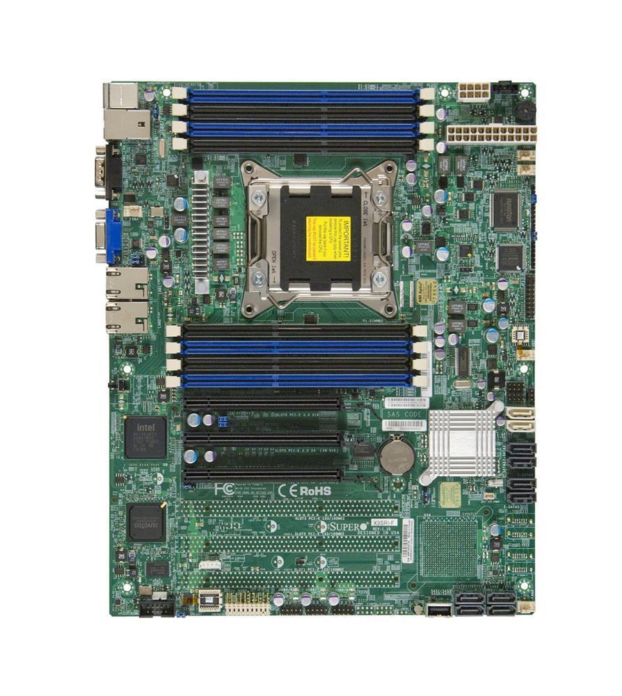 MBD-X9SRI-3F-O SuperMicro X9SRI-3F Socket LGA 2011 Intel C606 Chipset Intel Xeon E5-2600/1600 & E5-2600/1600 v2 Processors Support DDR3 8x DIMM 2x SATA3 6.0Gb/s ATX Server Motherboard (Refurbished)