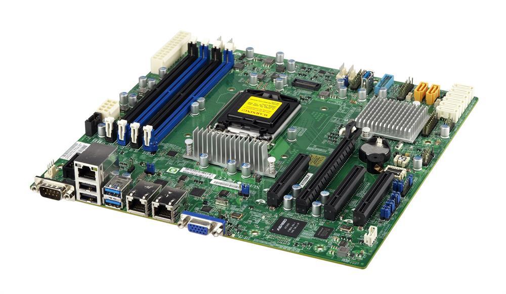 MBDX11SSMFO SuperMicro X11SSM-F Socket H4 LGA 1151 Xeon E3-1200 v5 / v6 Intel C236 Chipset DDR4 4 x DIMM 8 x SATA 6Gbps micro-ATX Server Motherboard (Refurbished)