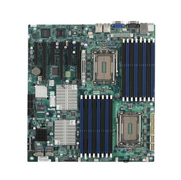 MBH8DG6F SuperMicro Socket G34 AMD SR5690 + SP5100 Chipset AMD Opteron 6000 Series Processors Support DDR3 16x DIMM 6x SATA 3.0Gb/s Extended-ATX Sever Motherboard (Refurbished)