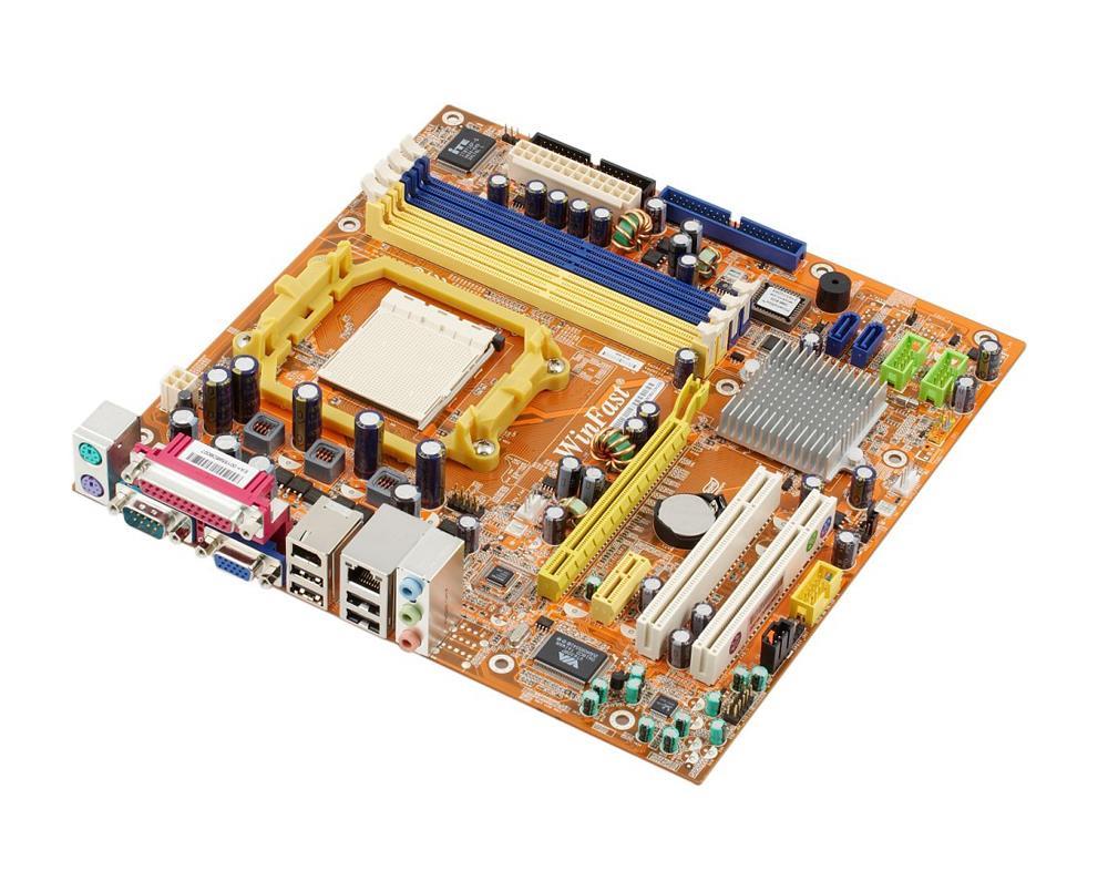 MCP61SM2MARS2H Foxconn Socket AM2 Nvidia MCP61S Chipset AMD Athlon 64/ Athlon 64 X2/ AMD Sempron Processors Support DDR2 4x DIMM 2x SATA 3.0Gb/s Micro-ATX Motherboard (Refurbished)