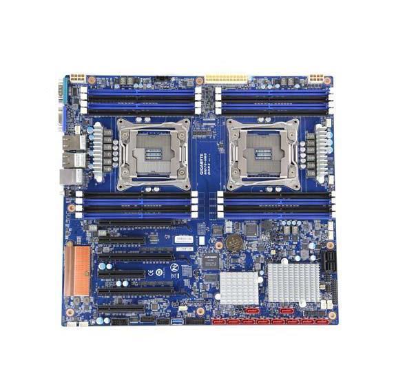 MD70-HB0(rev.1.2) Gigabyte Dual Socket LGA 2011-3 Intel C612 Chipset Xeon E5-2600 v3/ E5-2600 v4 Processors Support DDR4 16x DIMM 10x SATA 6.0Gb/s Extended ATX/ SSI EEB Motherboard (Refurbished) MD70-HB0 (rev. 1.2)
