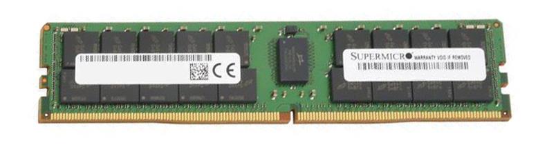MEM-DR464L-SL01-ER32 SuperMicro 64GB PC4-25600 DDR4-3200MHz Registered ECC CL22 288-Pin DIMM 1.2V Dual Rank Memory Module