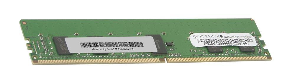 MEM-DR480L-CL03-ER32 SuperMicro 8GB PC4-25600 DDR4-3200MHz Registered ECC CL22 288-Pin DIMM 1.2V Single Rank Memory Module
