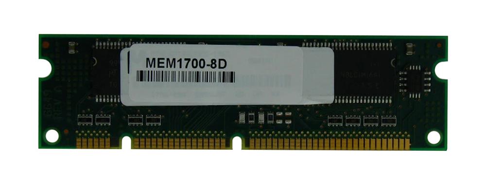 MEM1700-8D= Cisco 8MB 100-Pin DIMM Memory Upgrade for 1700