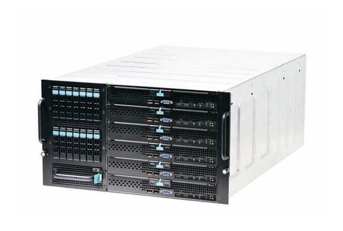 MFSYS25 Intel Modular Server Chassis 14 x 2.5-inch Front Accessible Hot-swap Network mini-SAS Serial Rack-Mountable (Refurbished)