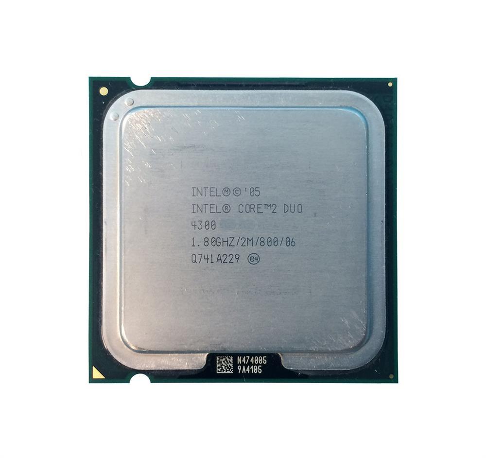 MJ772 Dell 1.80GHz 800MHz 2MB Cache Socket LGA775 Intel Core 2 Duo E4300 Dual-Core Processor Upgrade